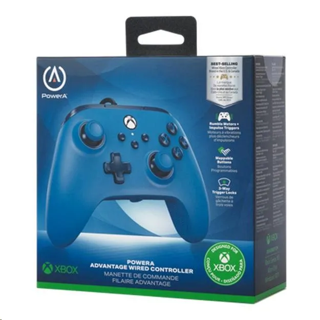 PowerA Advantage Wired Controller for Xbox Series X|S Blue