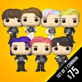 Pre-Order: Funko Pop! BTS S3 (Set of 7 Commons)