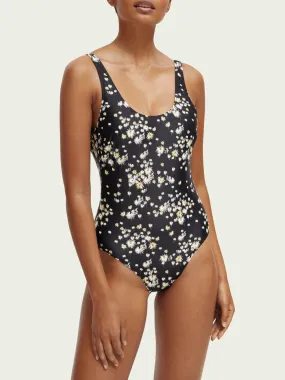 Reversible Printed Swimsuit