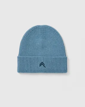 Ribbed Beanie | Steel Blue