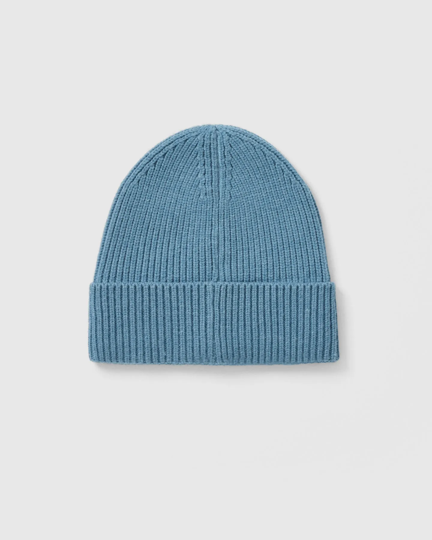 Ribbed Beanie | Steel Blue