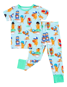 Sammy Peanut Baseball S/S PJ Set