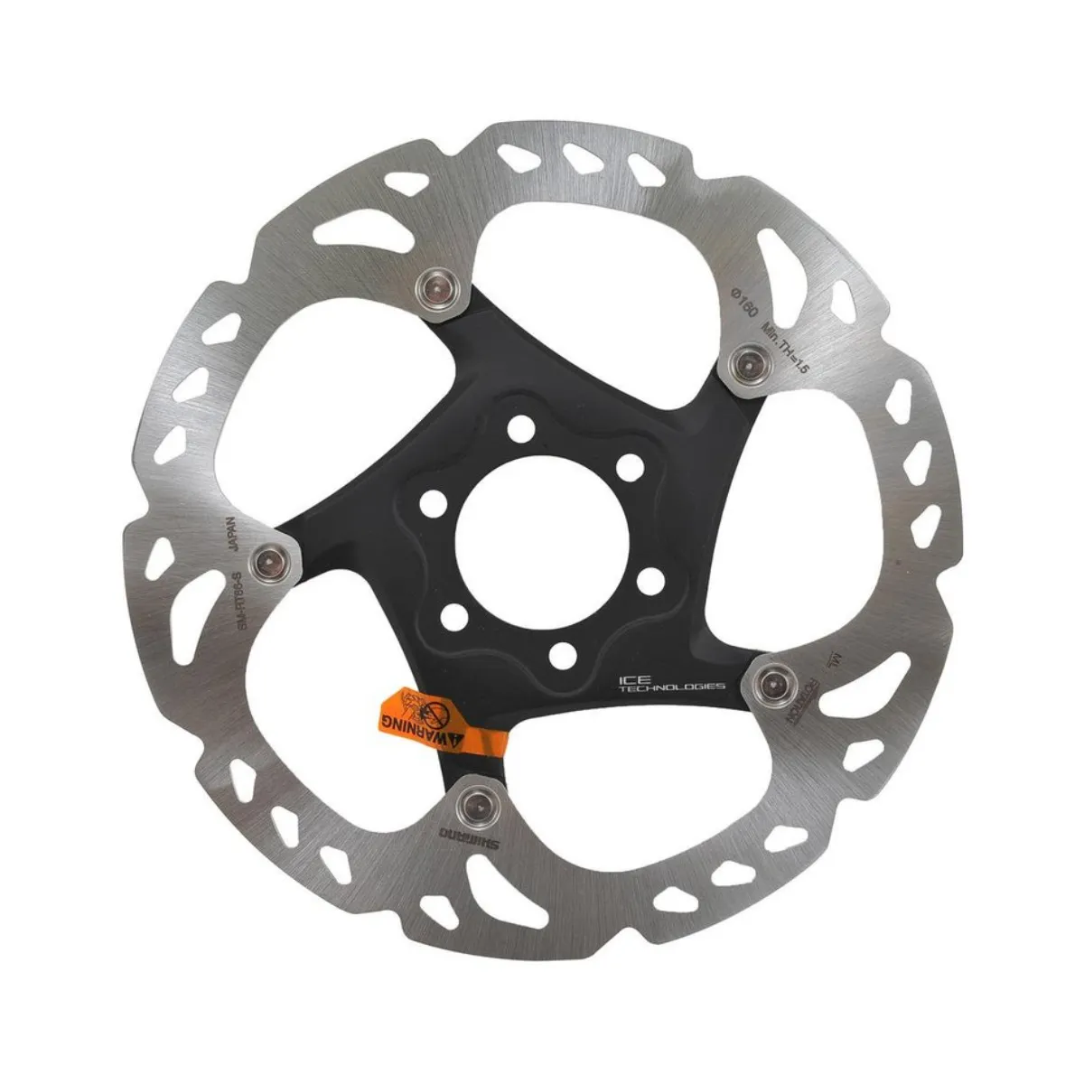 Shimano XT RT86 Icetech Disc Brake Rotor 6 Bolt 180mm