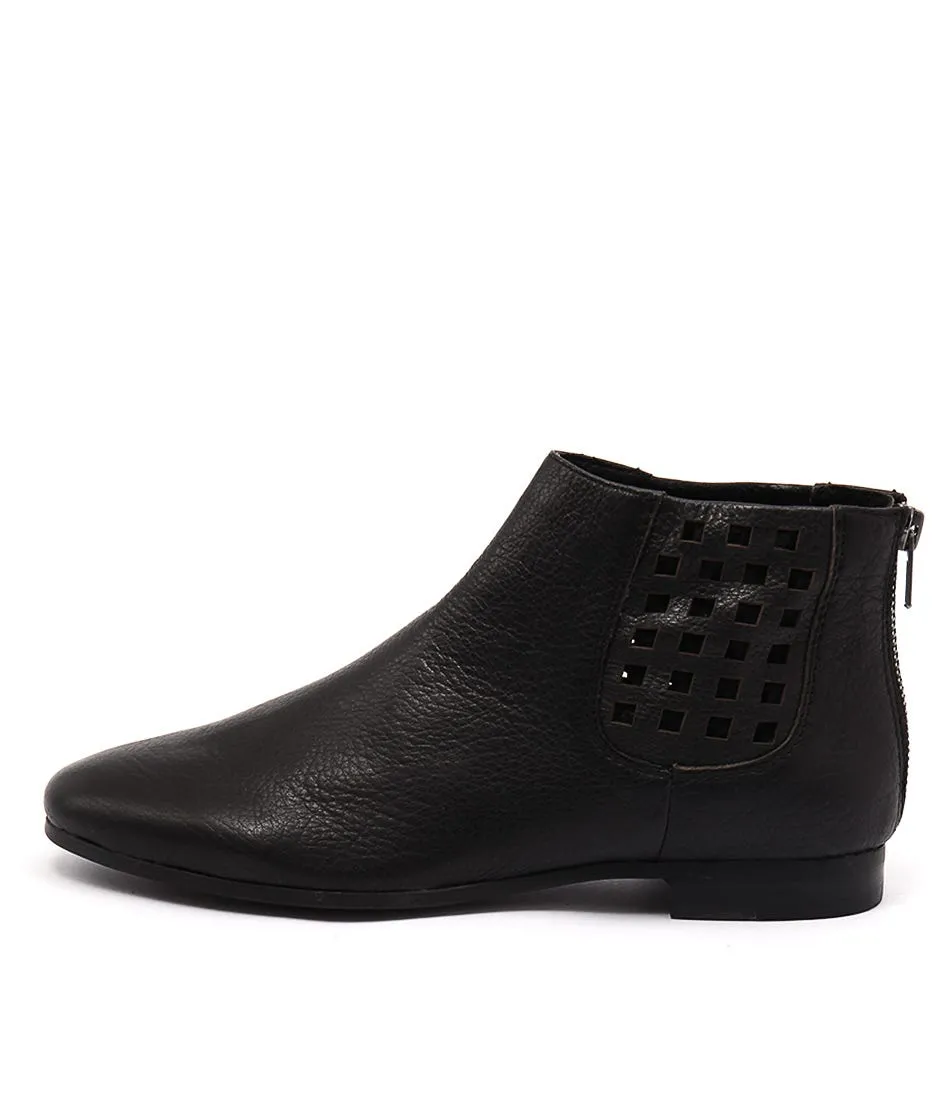 SILENT D Clayton Blk Leather Suede