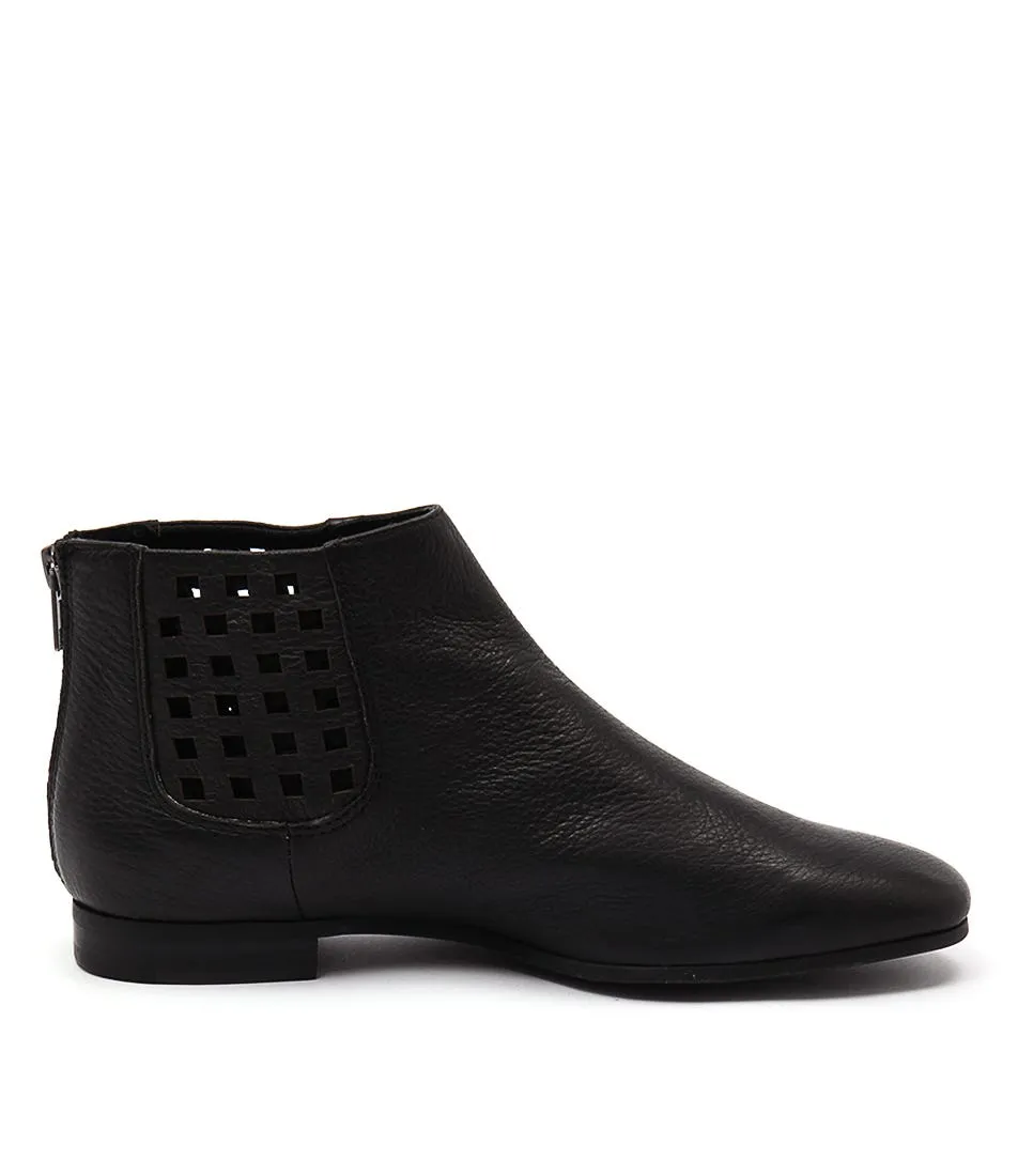 SILENT D Clayton Blk Leather Suede