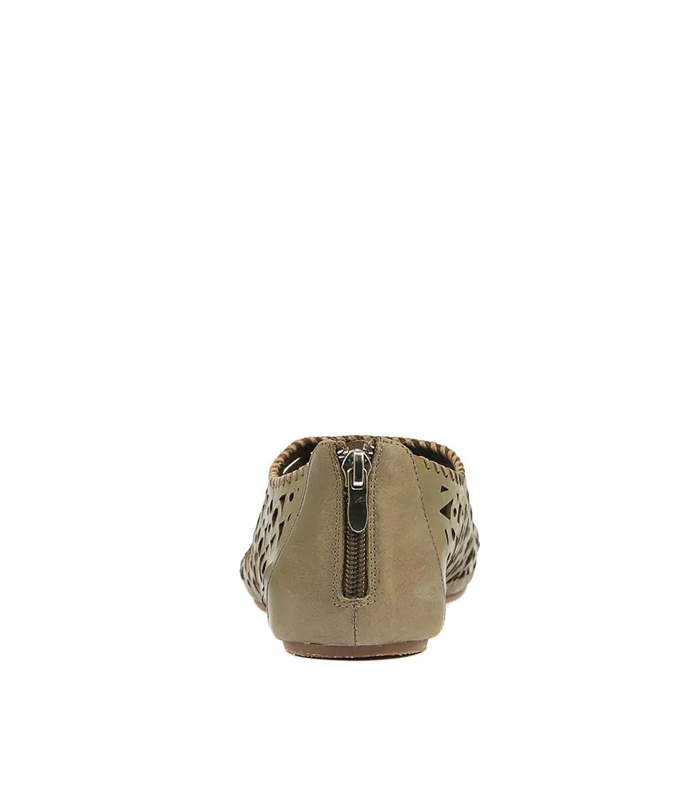 SILENT D Drako Khaki Leather