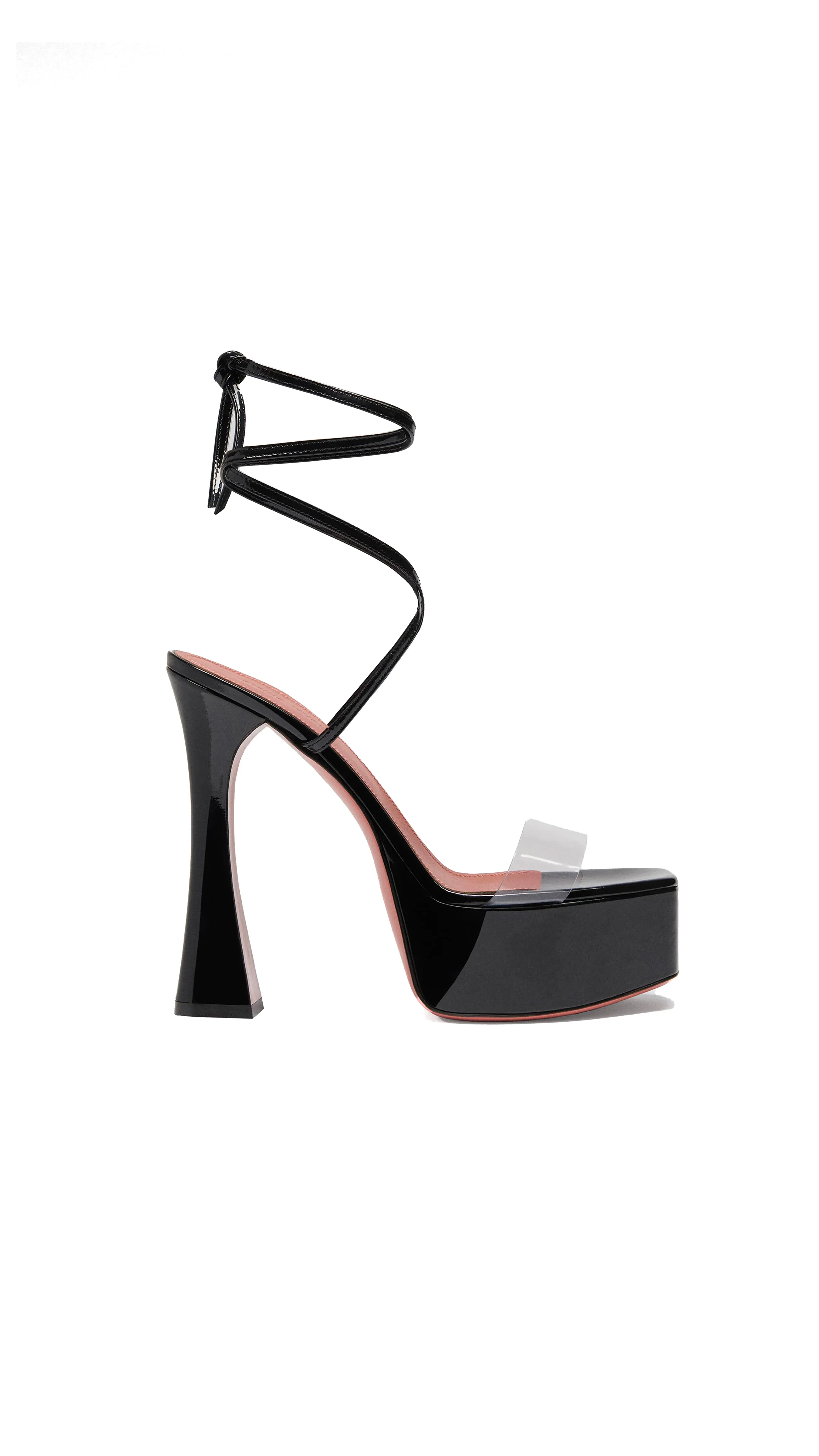 Sita Sandal Black Patent - Black