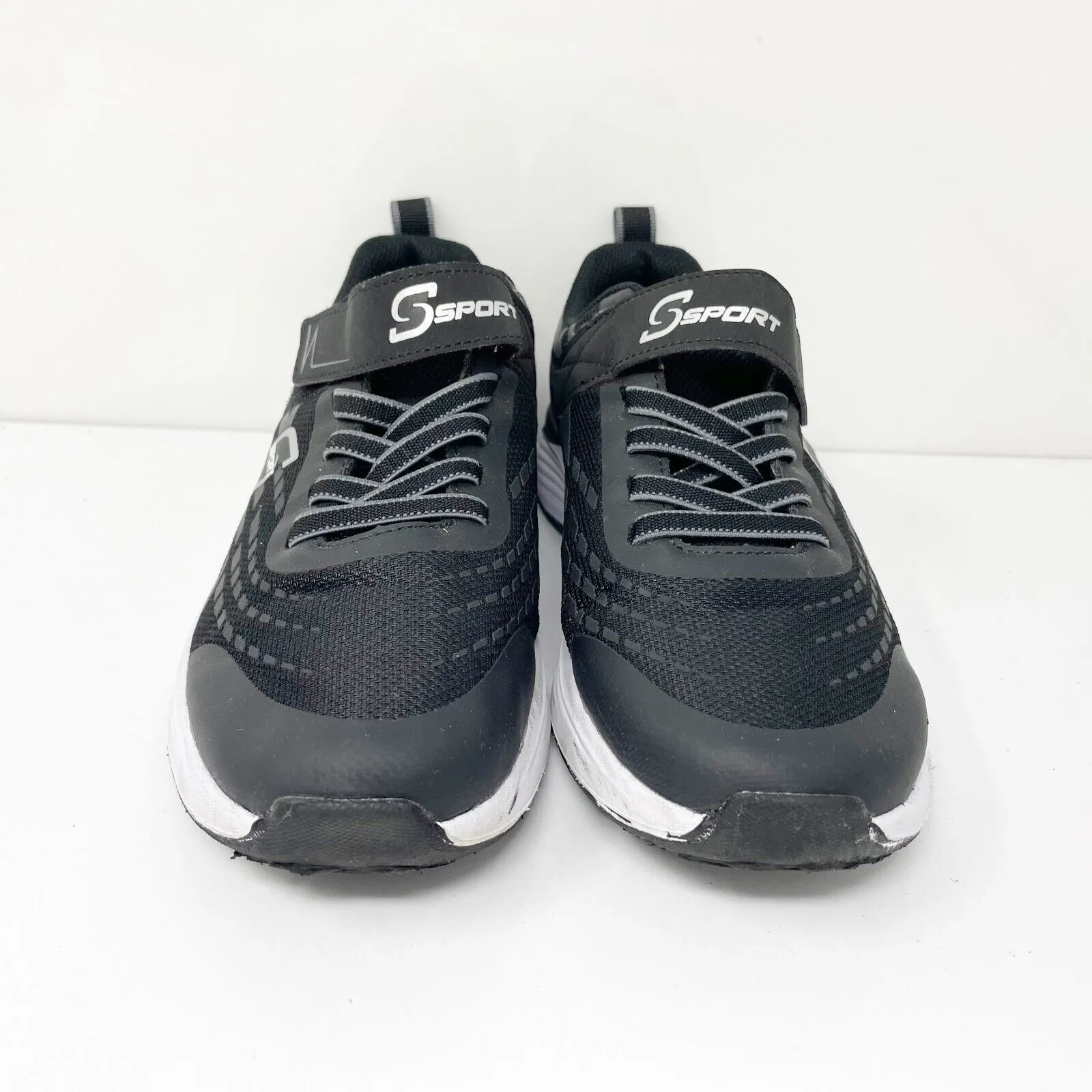 Skechers Boys S Sport F190-2 Black Running Shoes Sneakers Size 6