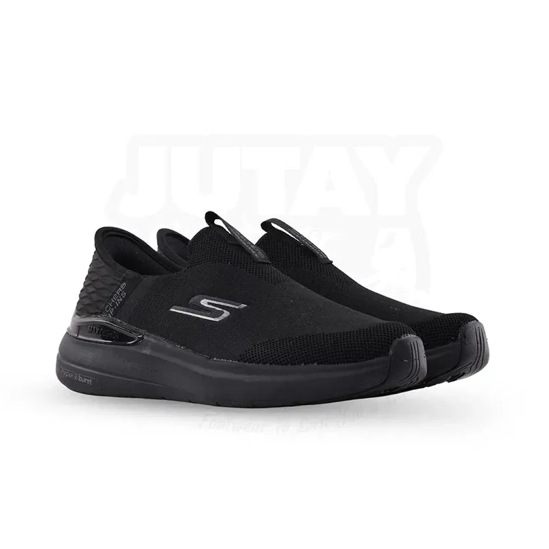 SKECHERS HYPER BURST (SLIPIN) - ALL BLACK (2185)