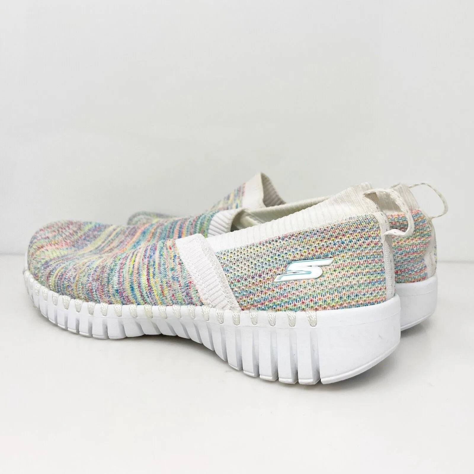 Skechers Womens Go Walk Smart 124063 Multicolor Running Shoes Sneakers Size 6