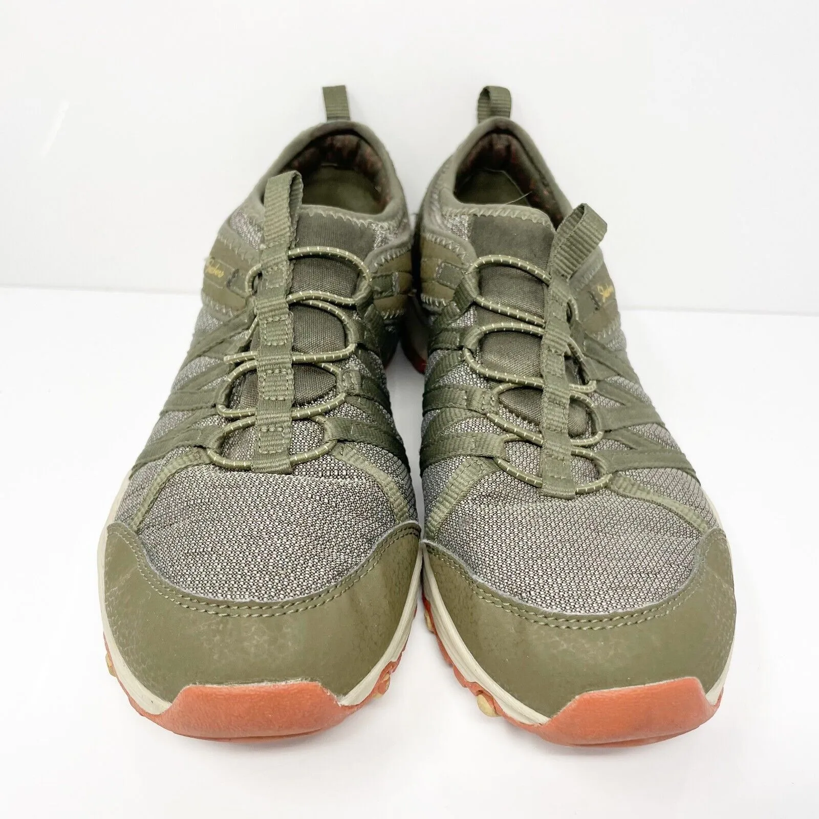 Skechers Womens Seager Hiker 158236 Green Running Shoes Sneakers Size 8.5