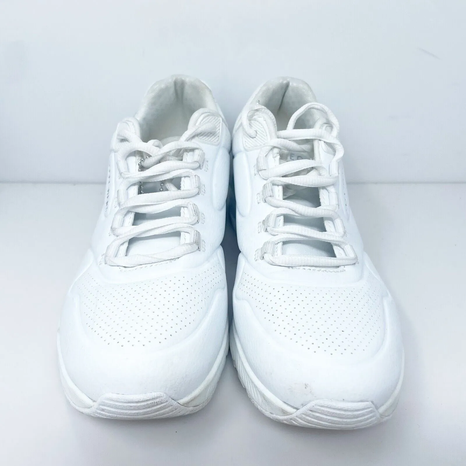 Skechers Womens Uno 2 Air Around You 155543 White Running Shoes Sneakers Sz 9