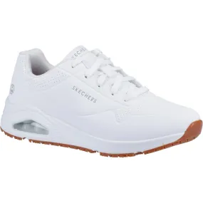 Skechers Workwear Work Relaxed Fit: Uno SR Safety Shoe White