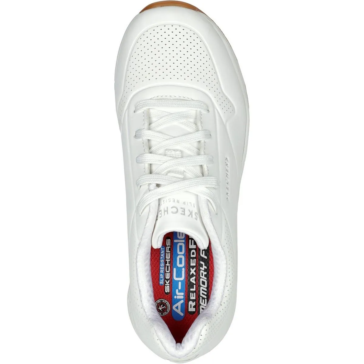 Skechers Workwear Work Relaxed Fit: Uno SR Safety Shoe White