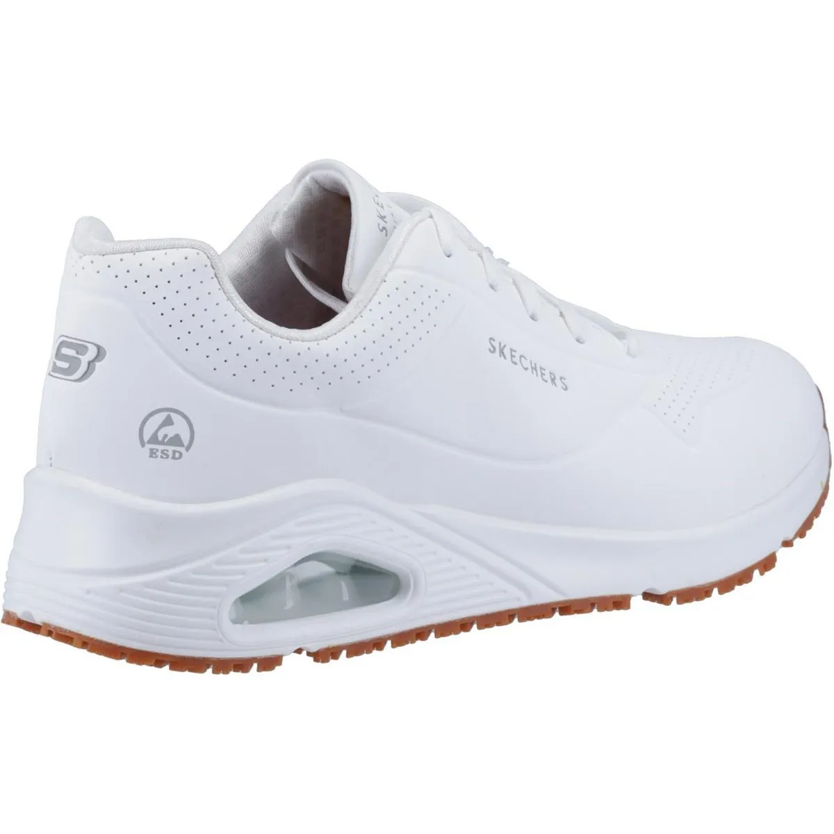 Skechers Workwear Work Relaxed Fit: Uno SR Safety Shoe White