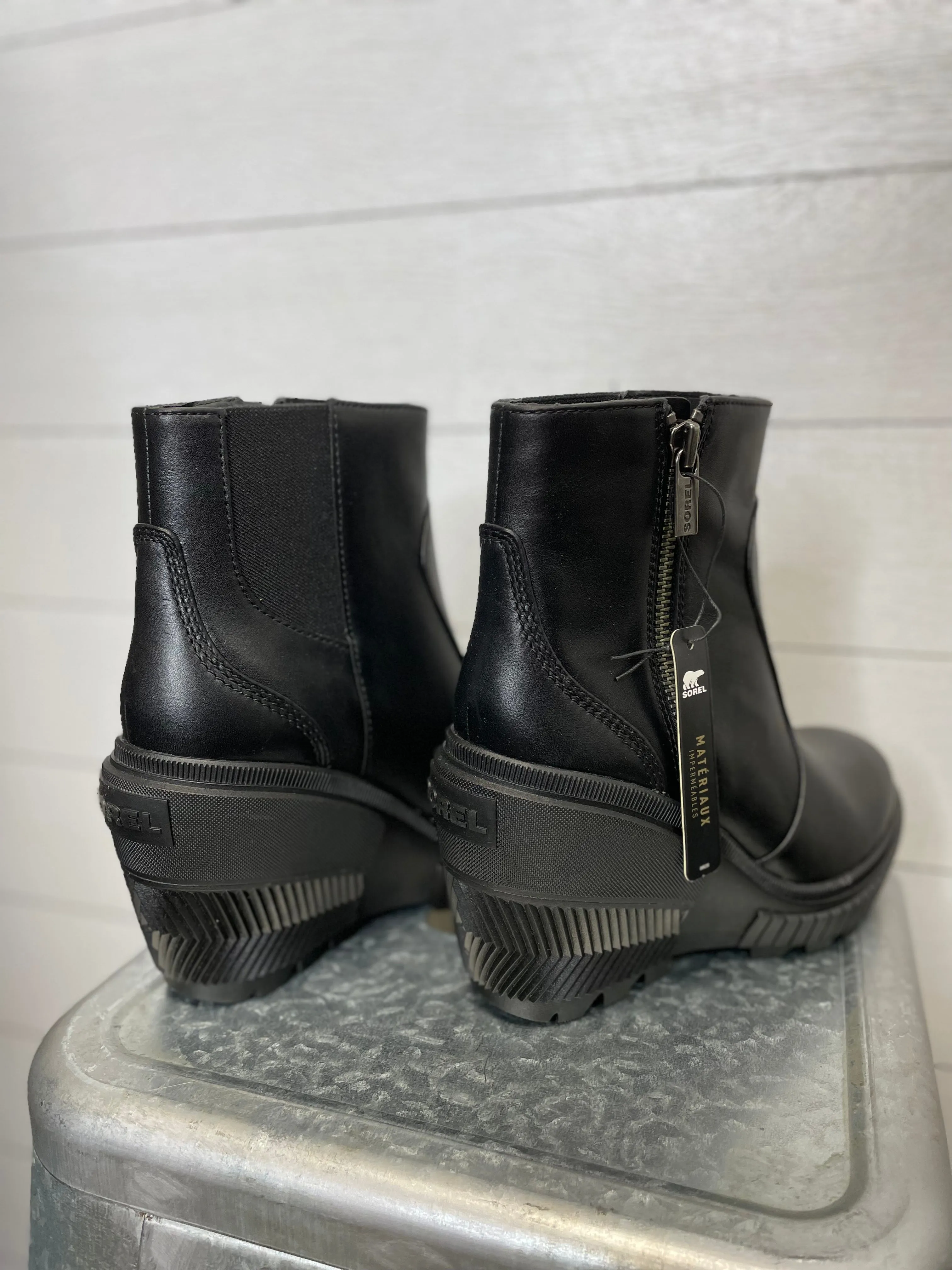 SOREL | Ona Ave Zip Wedge | Black