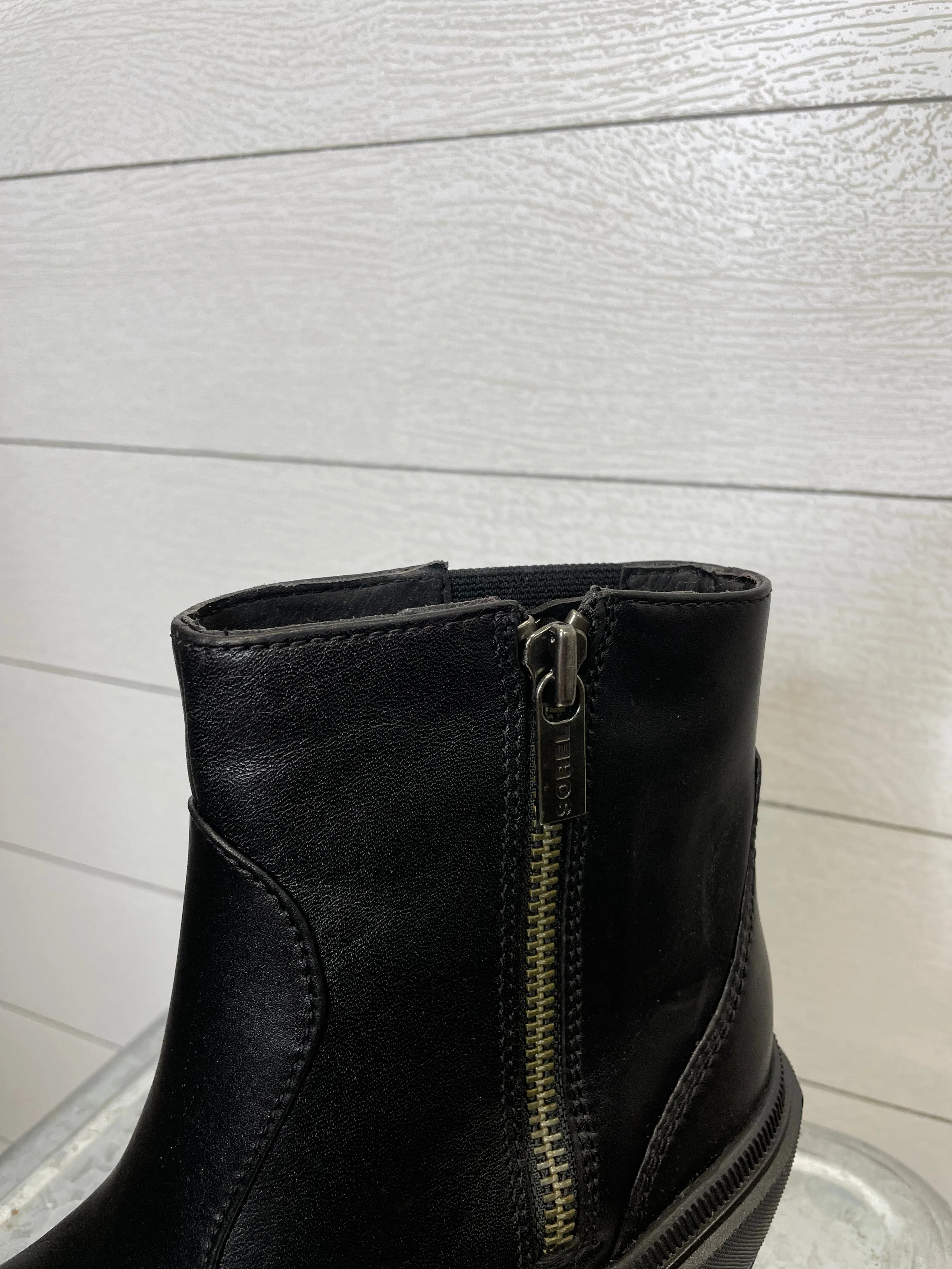 SOREL | Ona Ave Zip Wedge | Black