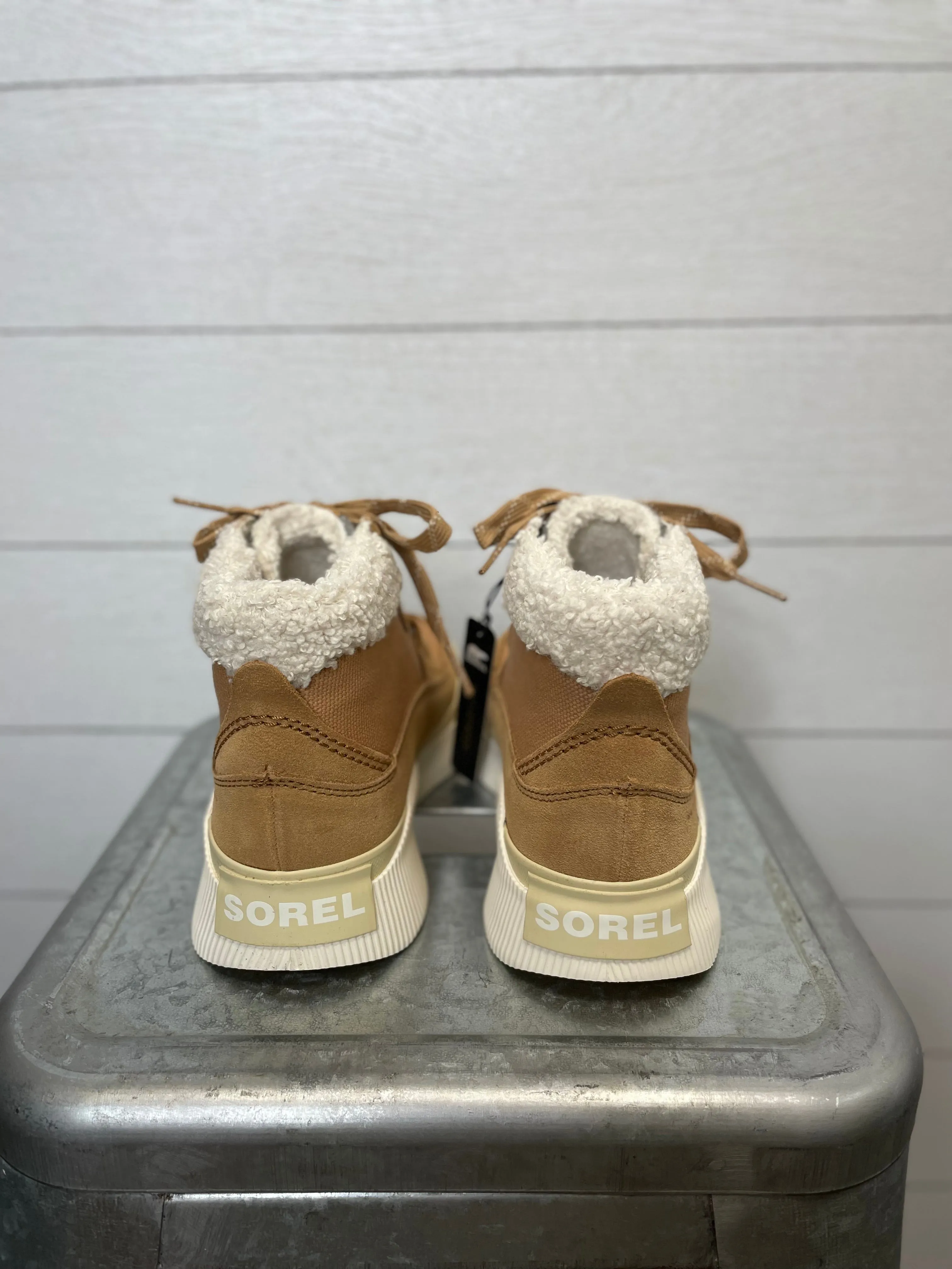 Sorel | Out N About Mid Sneaker | Tawny Buff