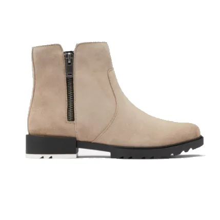 Sorel Emelie II Zip Omega Taupe Black Women's