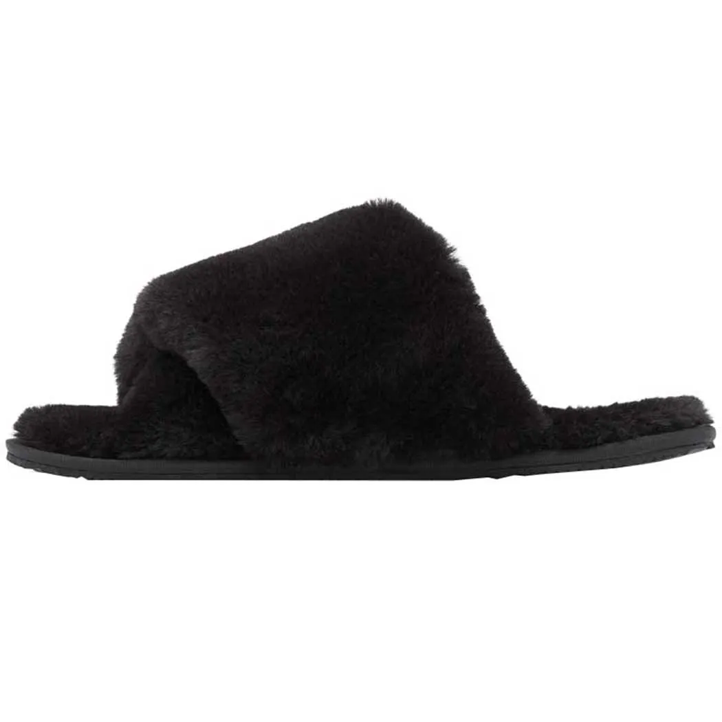 Sorel Go- Mail Run Slipper Black (Women's)