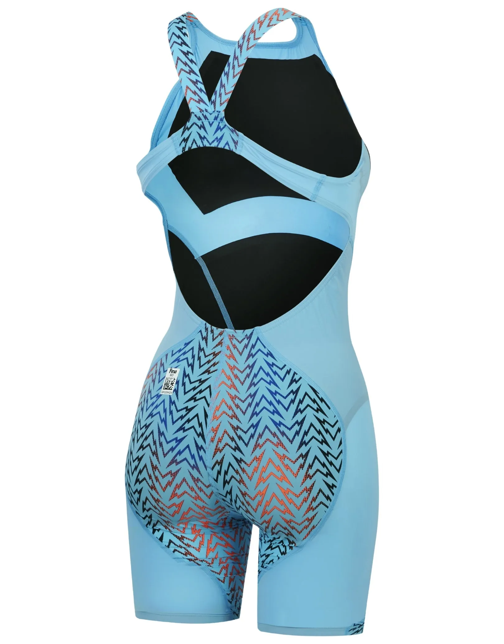 Speedo Fastskin LZR Ignite Kneeskin - Blue/Red