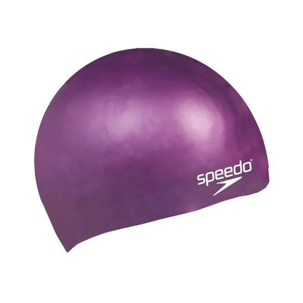 SPEEDO - Plain Moulded Silicone Swim Cap - Adult