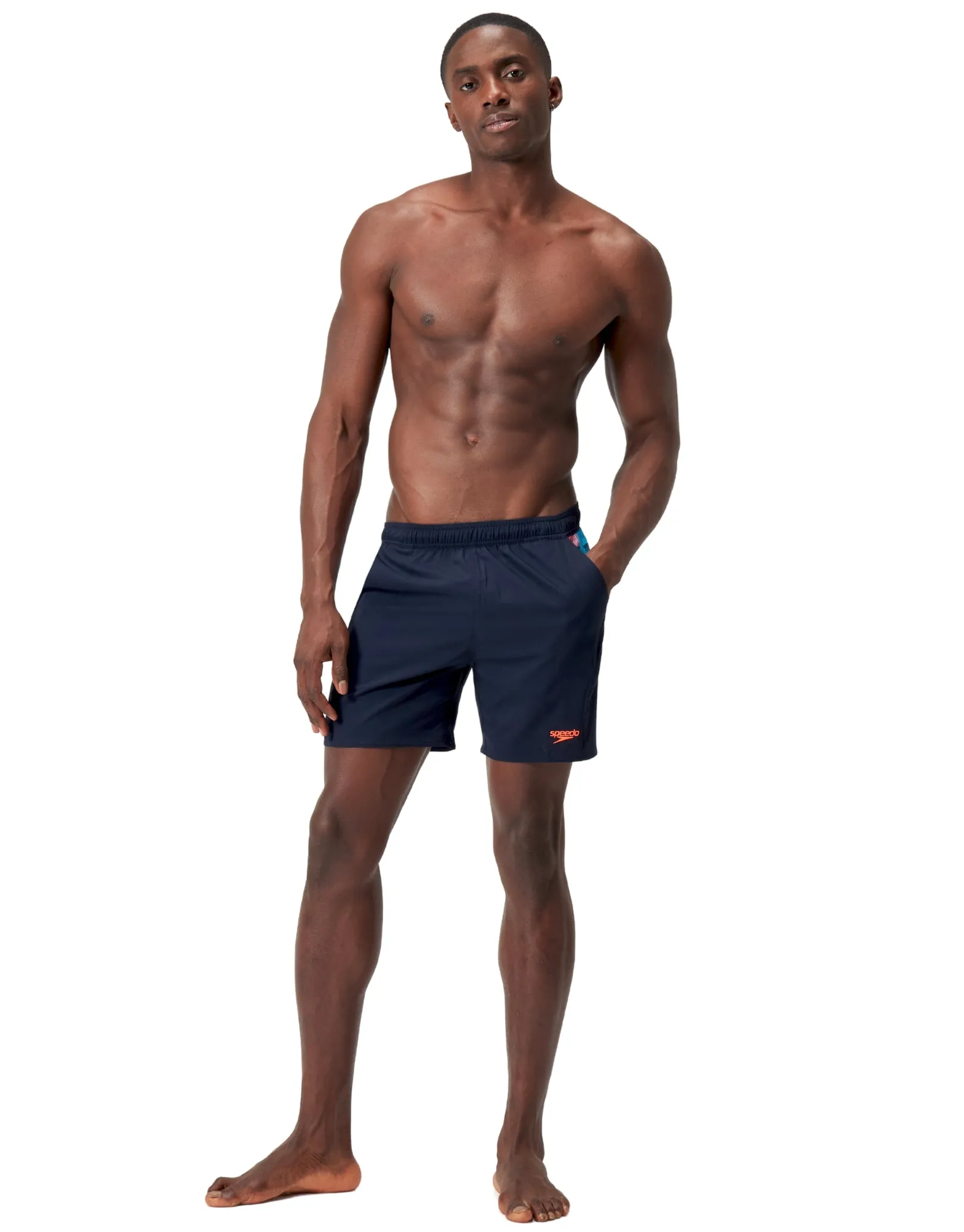 Speedo Sport 2 Panel 16 Watershorts - Blue/Red