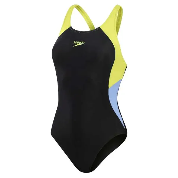 SPEEDO - Women's Colourblock Splice Muscleback Swimsuit