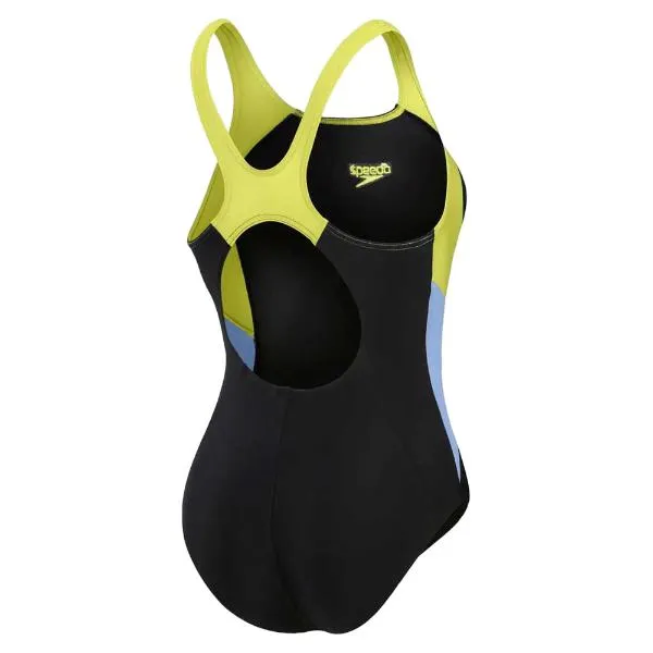 SPEEDO - Women's Colourblock Splice Muscleback Swimsuit