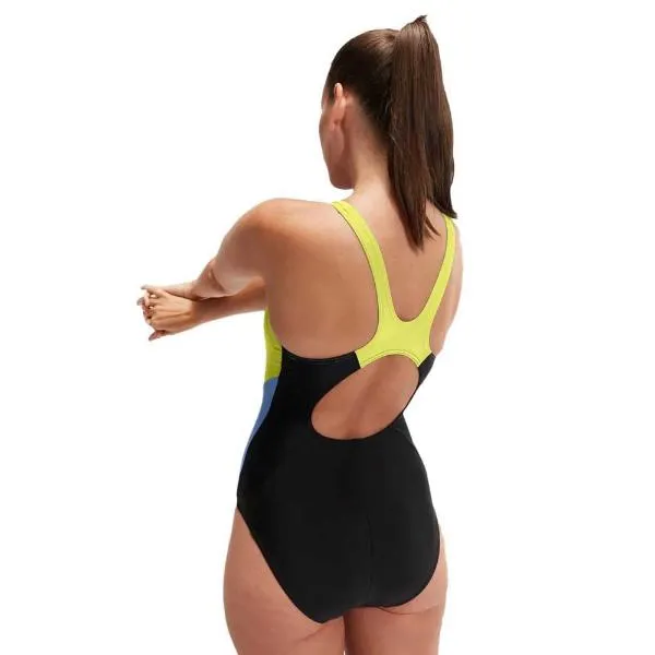 SPEEDO - Women's Colourblock Splice Muscleback Swimsuit