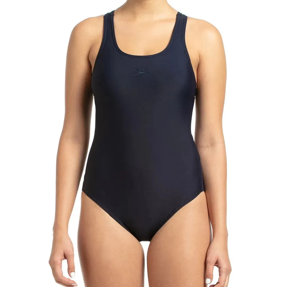 Speedo Women's Lycra Racerback One-Piece (True Navy)