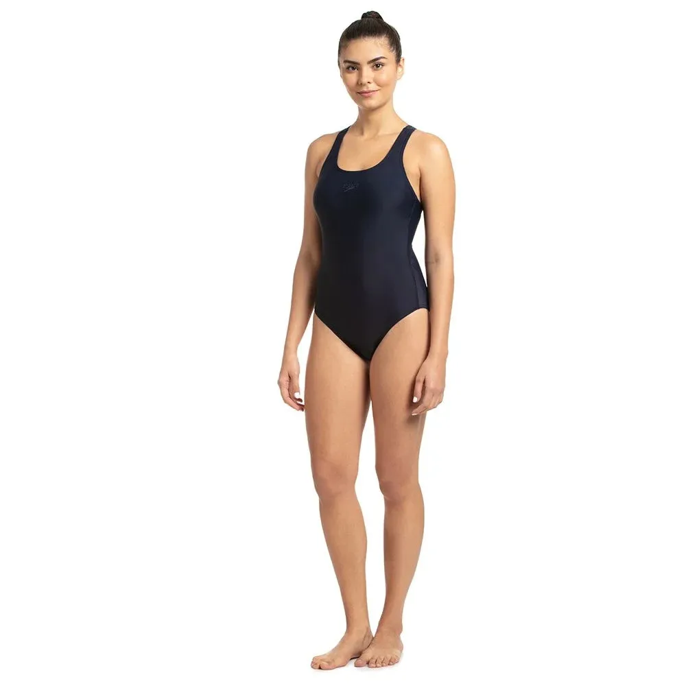 Speedo Women's Lycra Racerback One-Piece (True Navy)