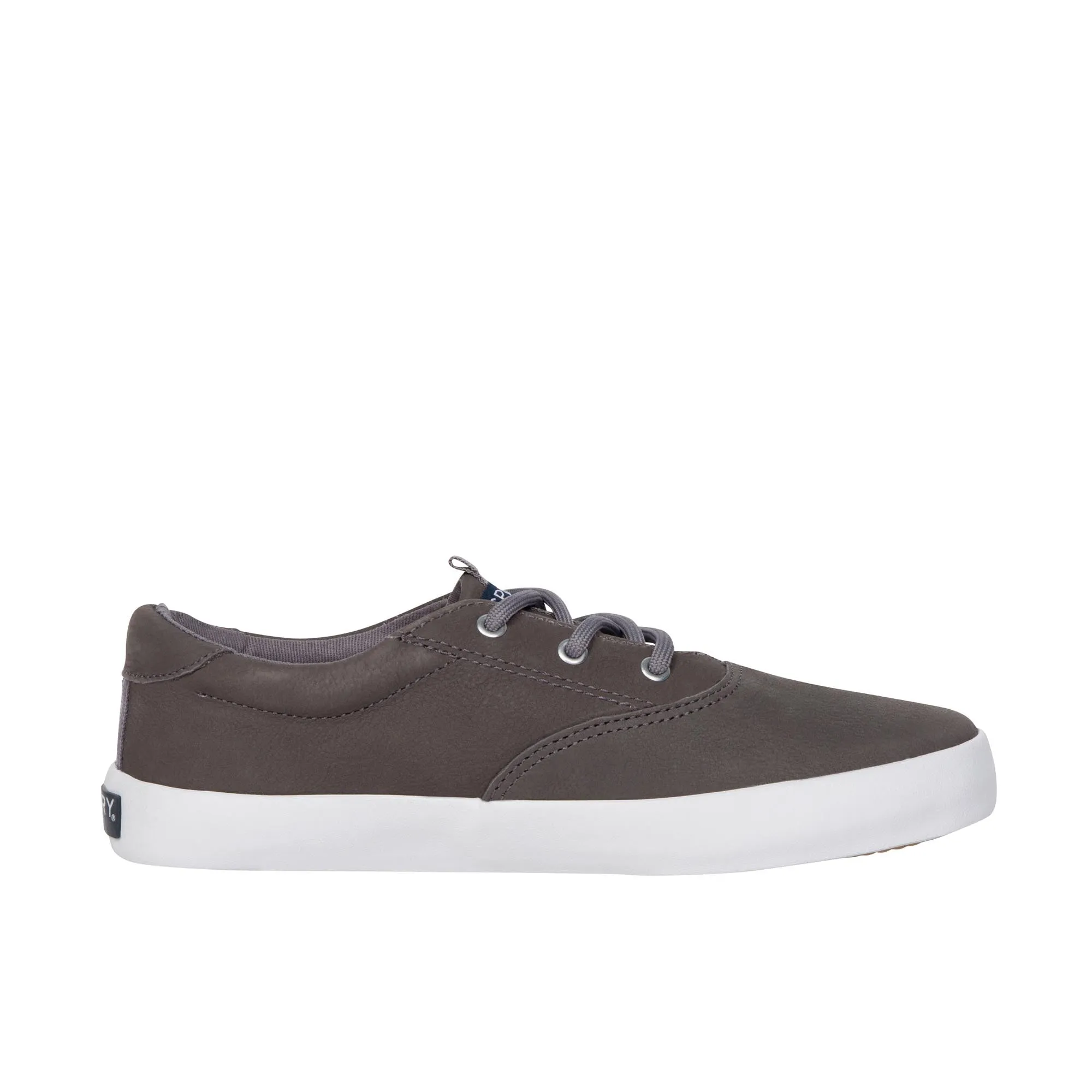 Sperry Kids Childrens Spinnaker Washable Grey Leather