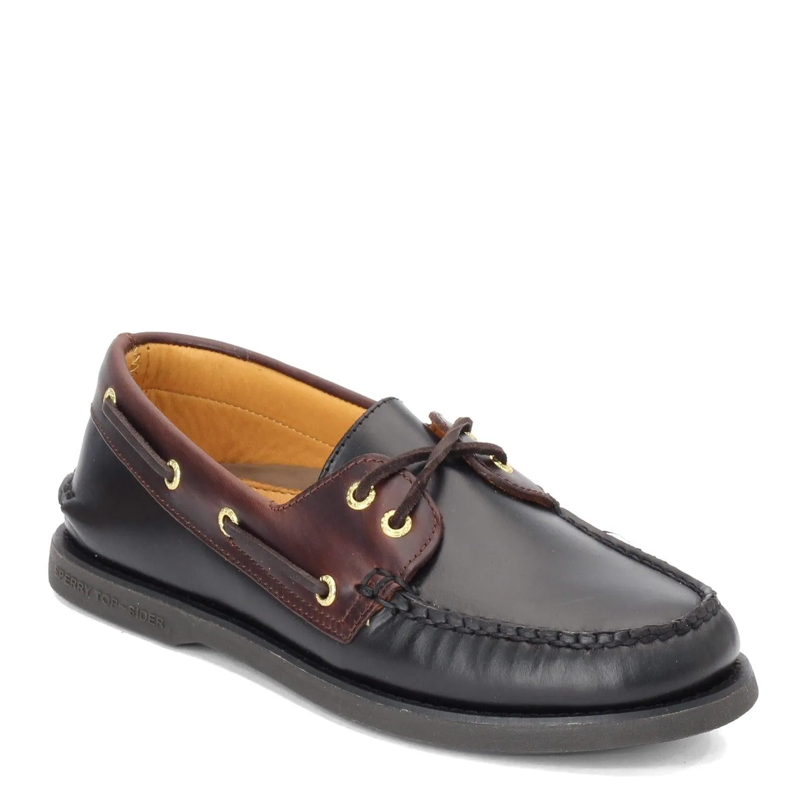 Sperry - Men's Gold A/O 2-Eye - Black/Amaretto