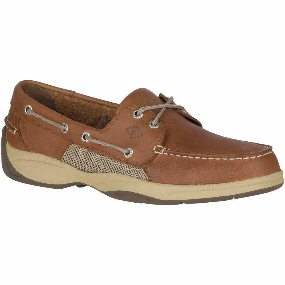 Sperry Men's Intrepid 2 Eye Boat Shoe - Mens Top Sider Tan