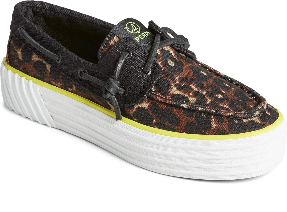 Sperry Womens SeaCycled Bahama 2.0 Platform Sneakers