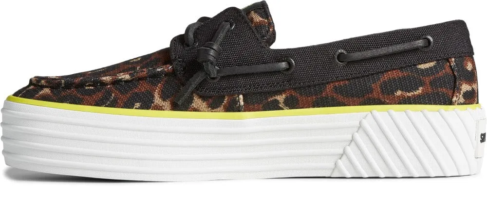 Sperry Womens SeaCycled Bahama 2.0 Platform Sneakers