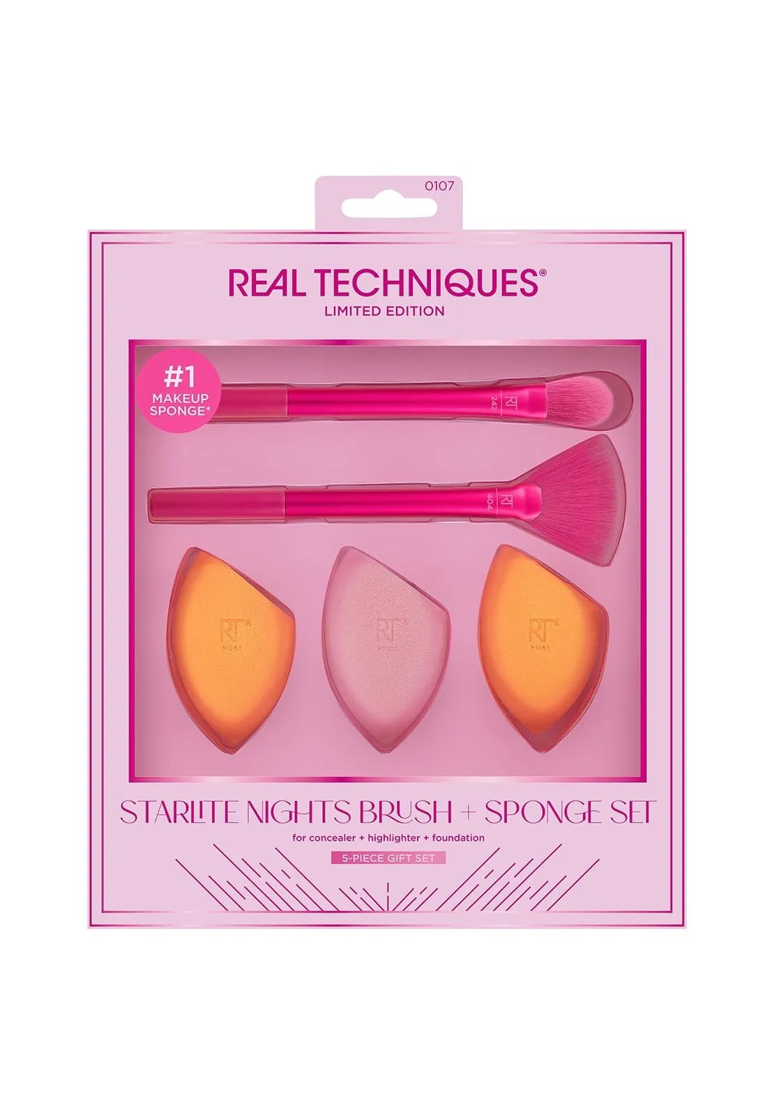 Starlite Nights Brush + Sponge Set