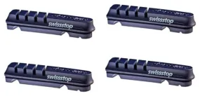 SwissStop Flash EVO BXP x4 Brake Pad Inserts Aluminium Wheels For Shimano / Sram / Campagnolo