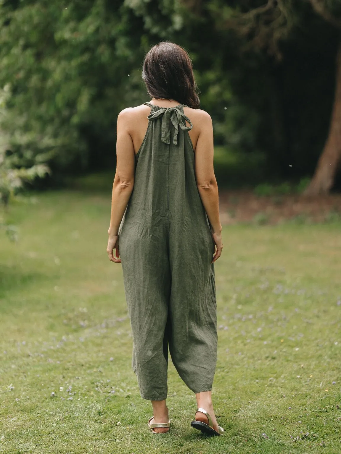 Textured Pocket Jumpsuit Tilly