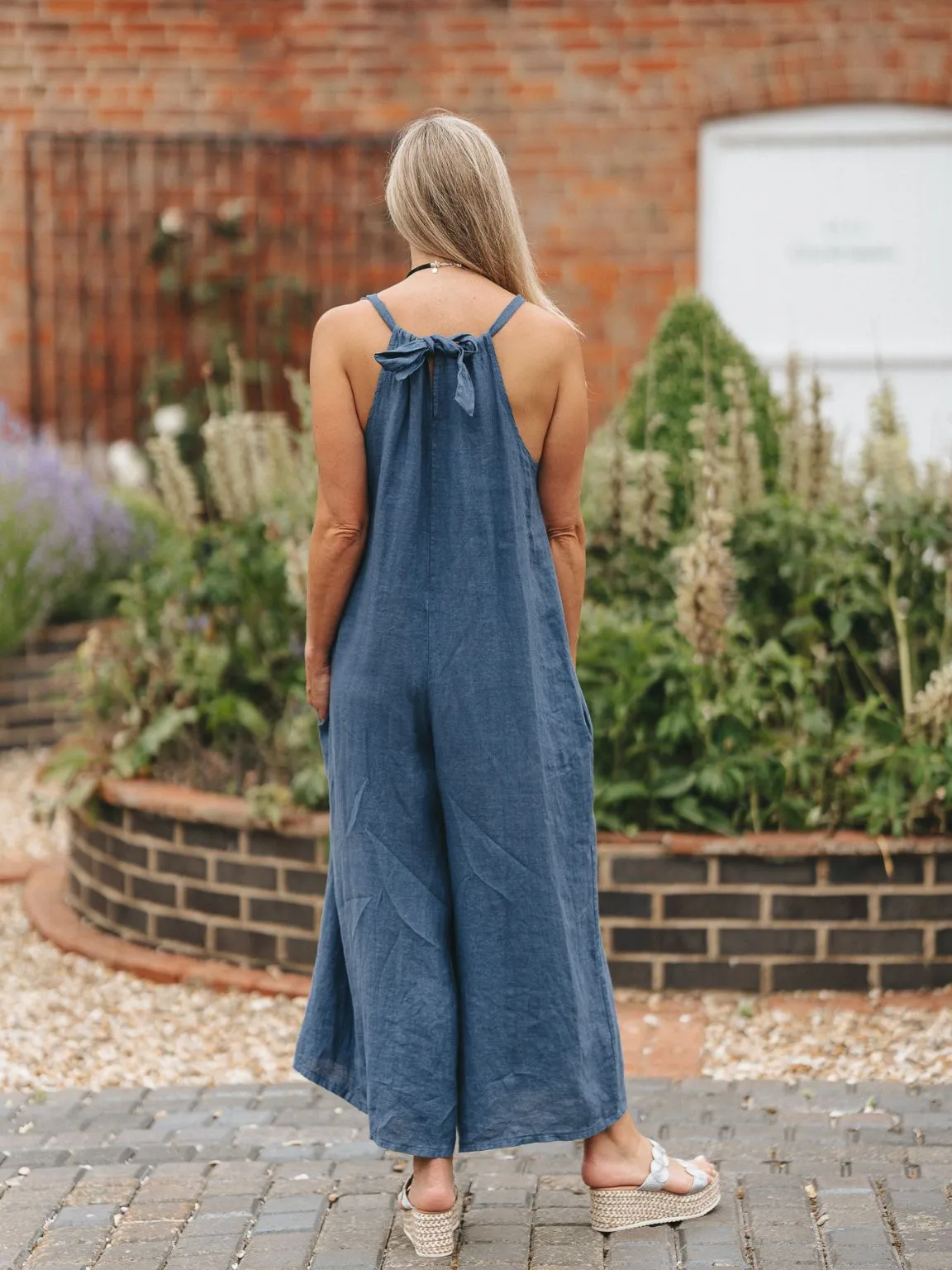 Textured Pocket Jumpsuit Tilly