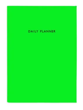 Un-Dated Neon Green Planner