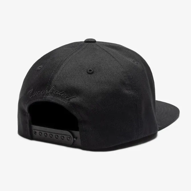 Undefeated Chenille Logo Snapback Black