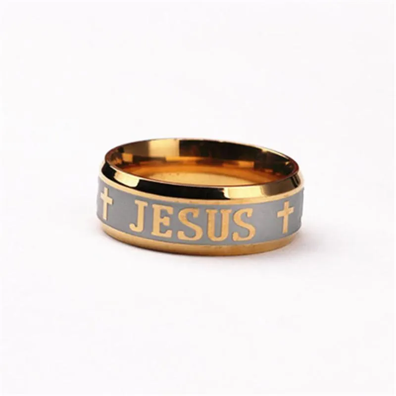 Wedding Rings - Jesus Cross Ring