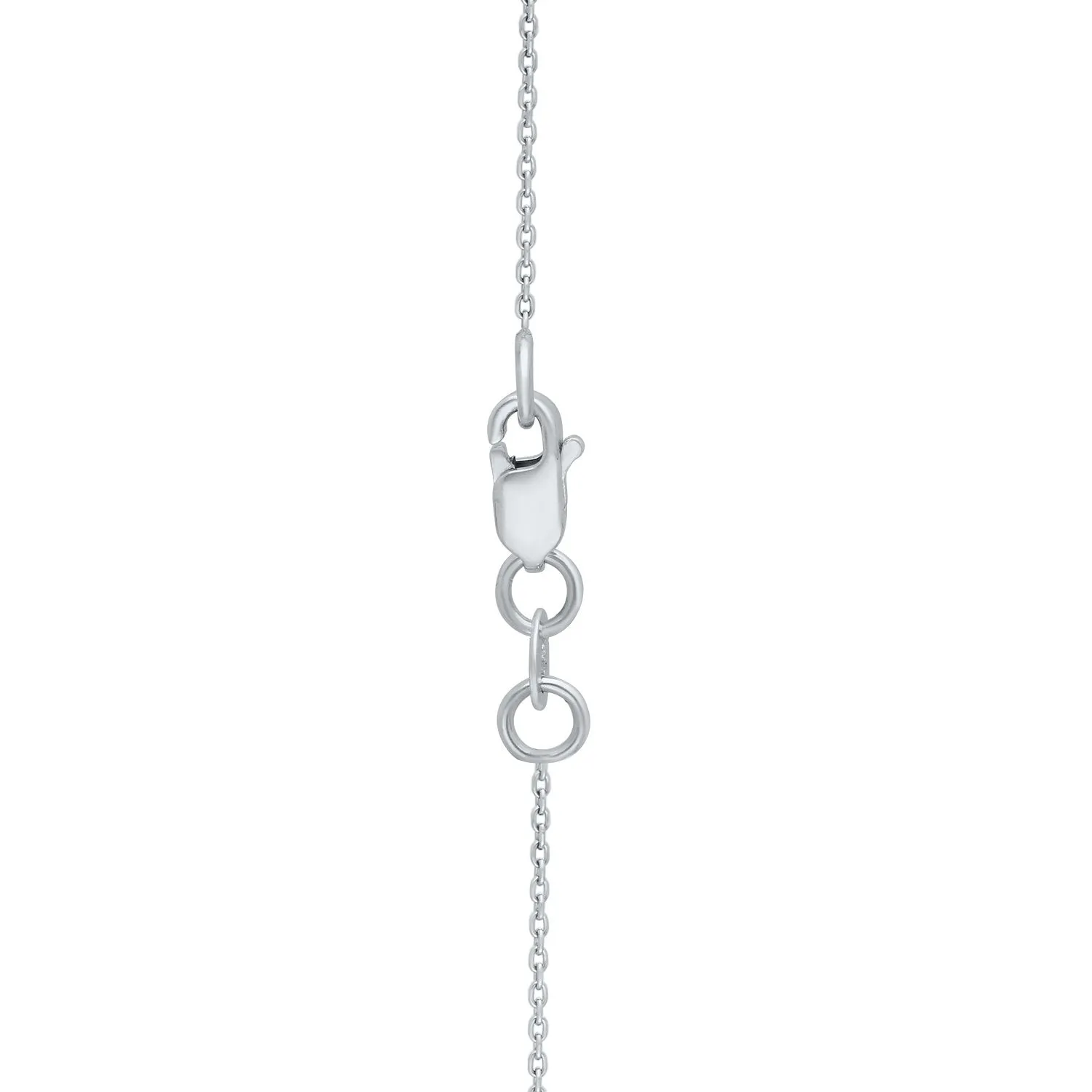 White Gold Coco & White Diamond Eternal Necklace