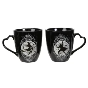 Witch & Warlock Mug Set