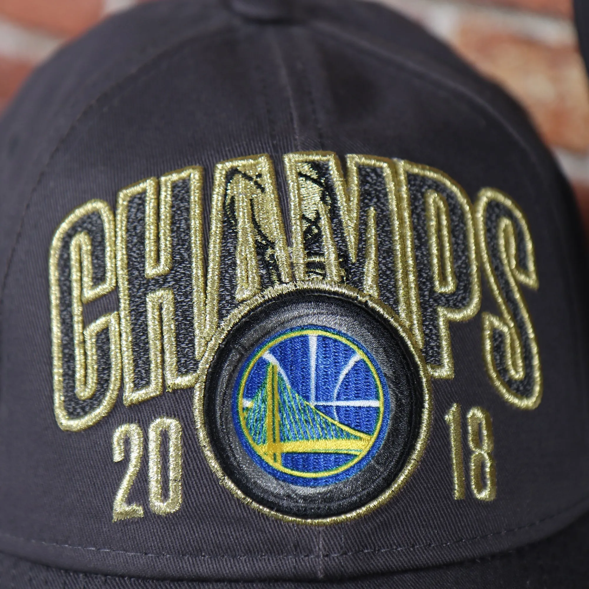 YOUTH 2018 NBA Finals Golden State Warriors Championship Kid's Snapback Hat